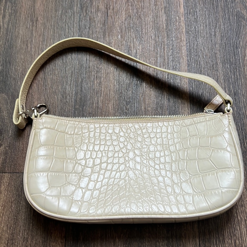 BY FAR Off-White Rachel Shoulder Bag